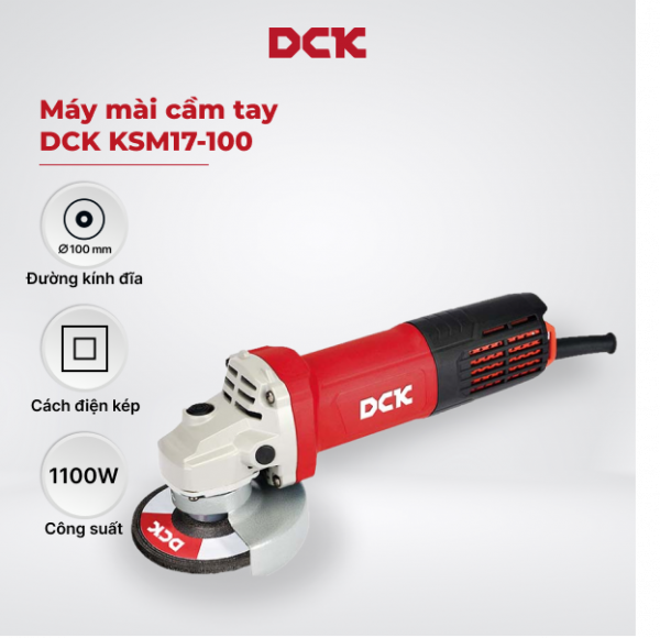 Máy mài góc DCK KSM17-100