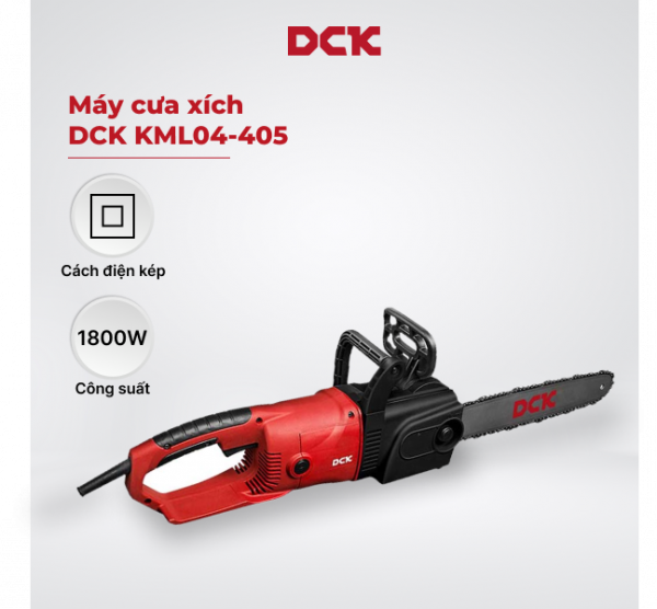 Máy cưa xích DCK KML04-405 1800W